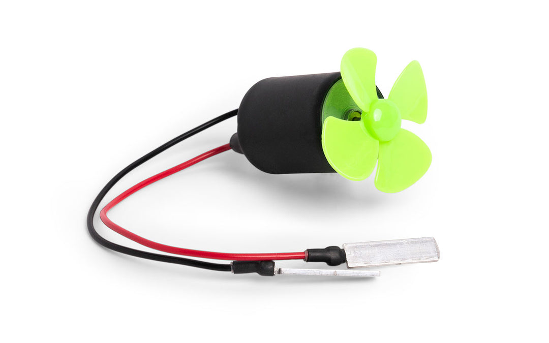 Motor with Fan - Squishy Circuits