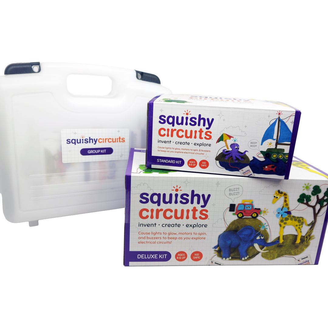 Let your imagination shine with Squishy Circuits Kits