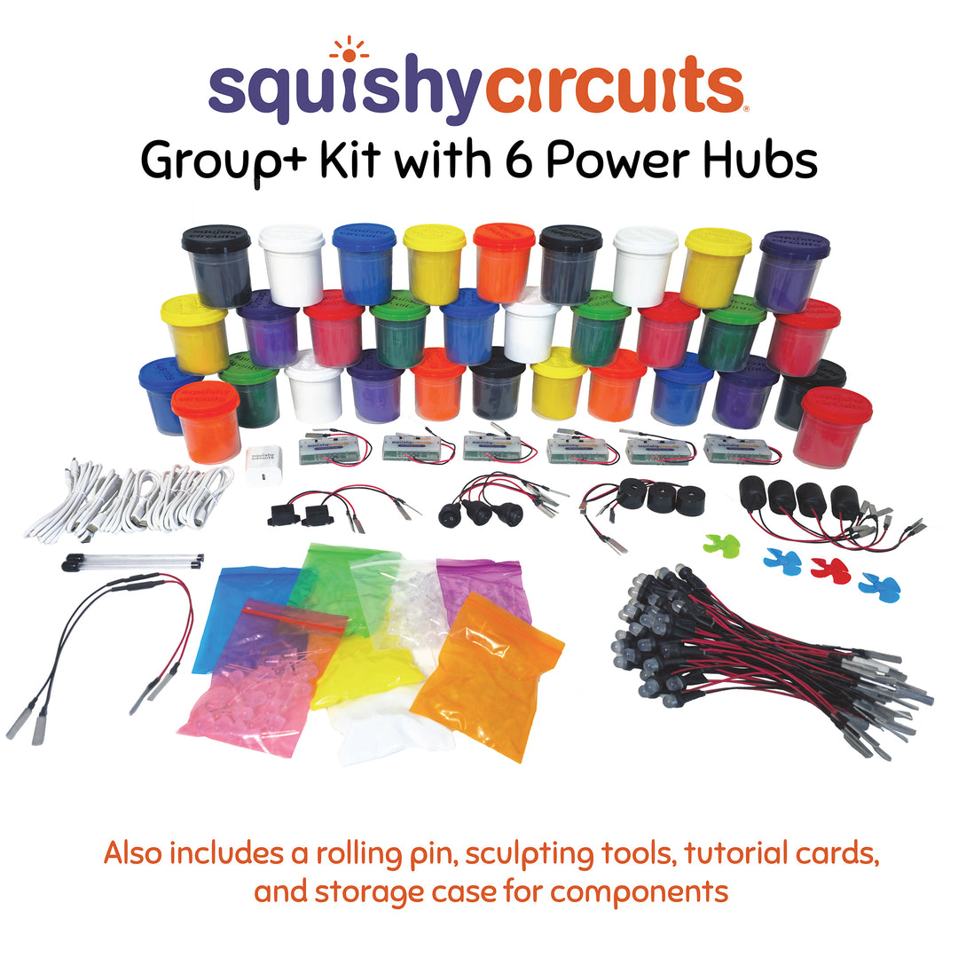 Group+ Kit with 6 Power Hubs