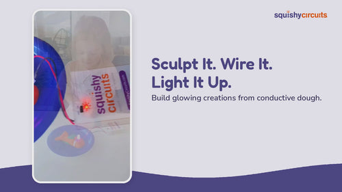 Standard Kit video: building light-up and buzzing circuits with conductive dough